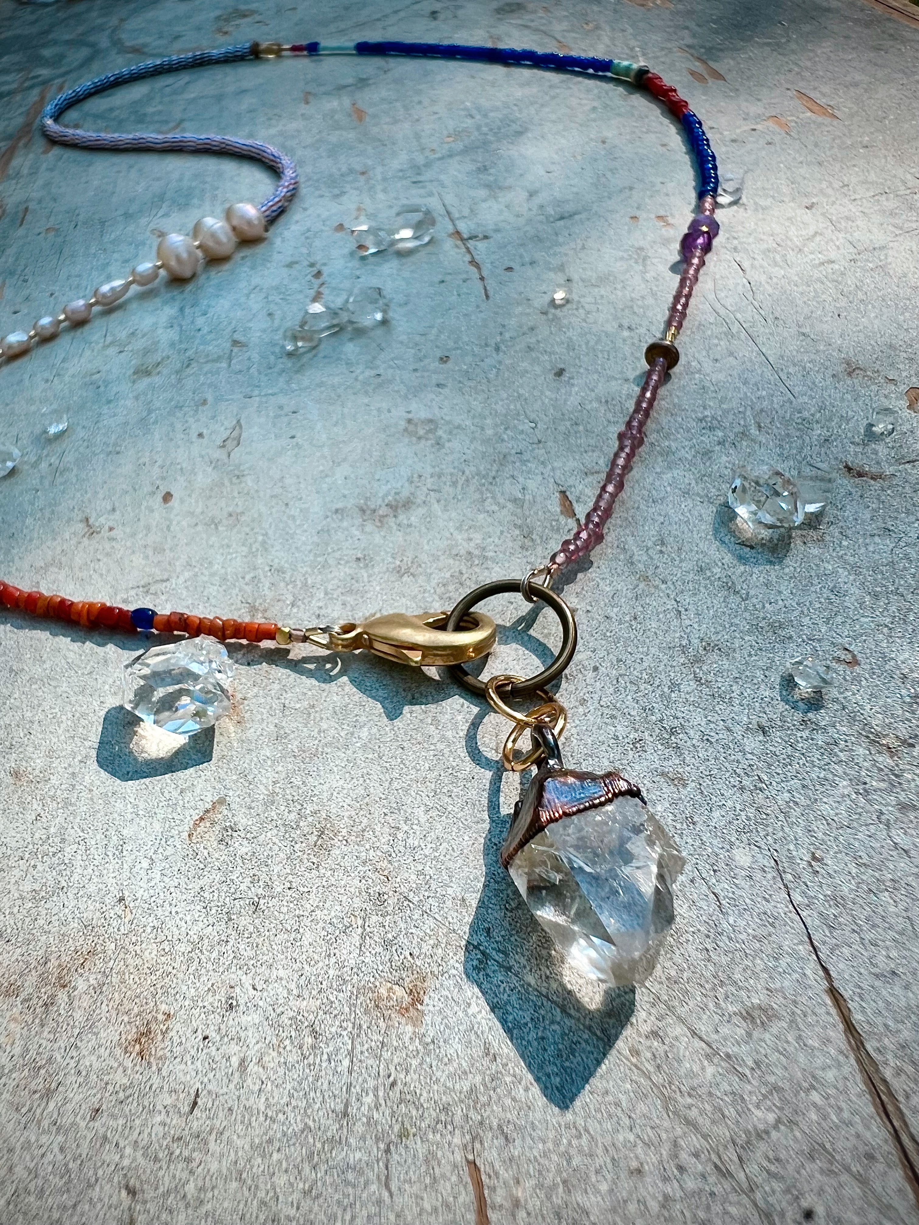 Herkimer Diamond boho medley