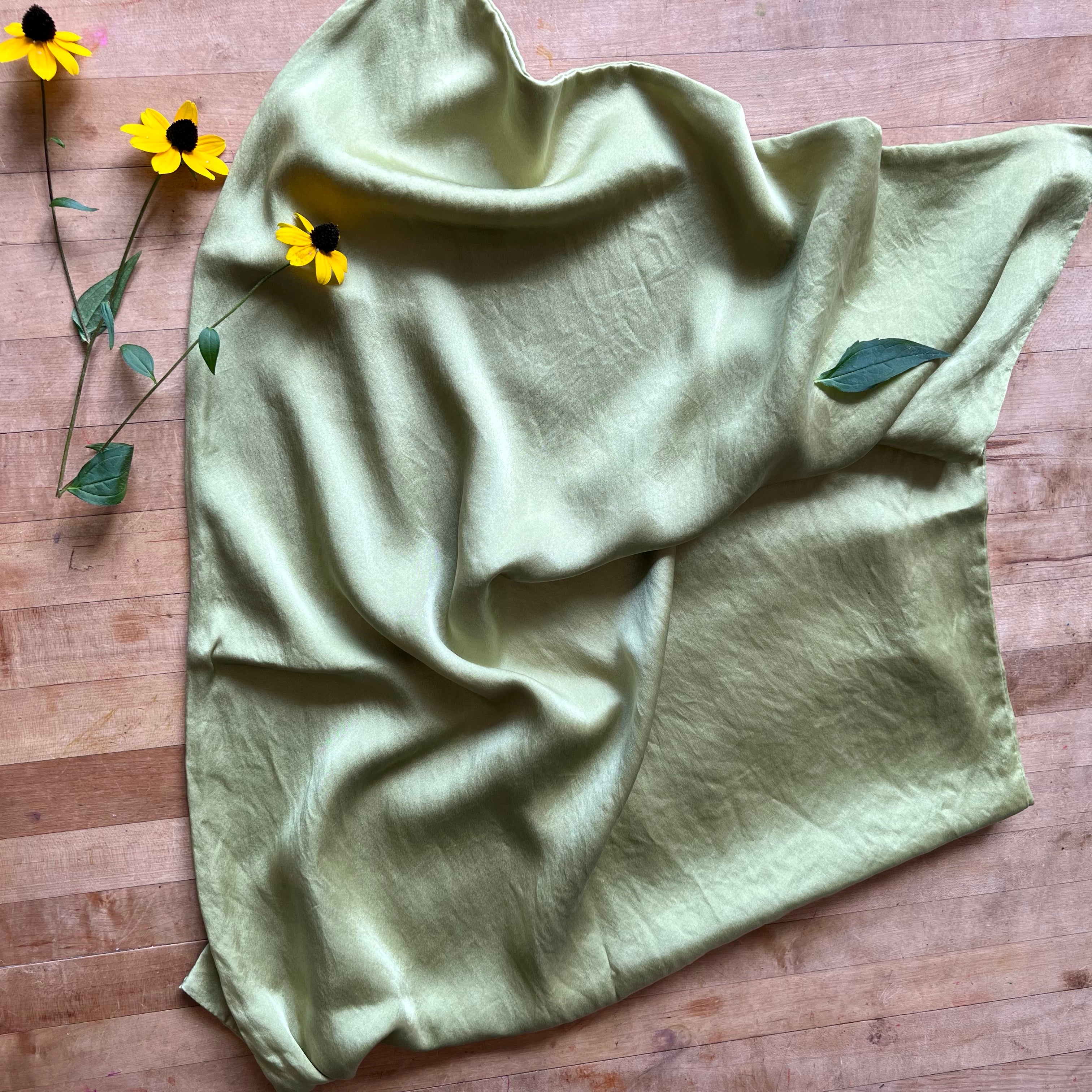 “Forest Slumber” silk pillowcase