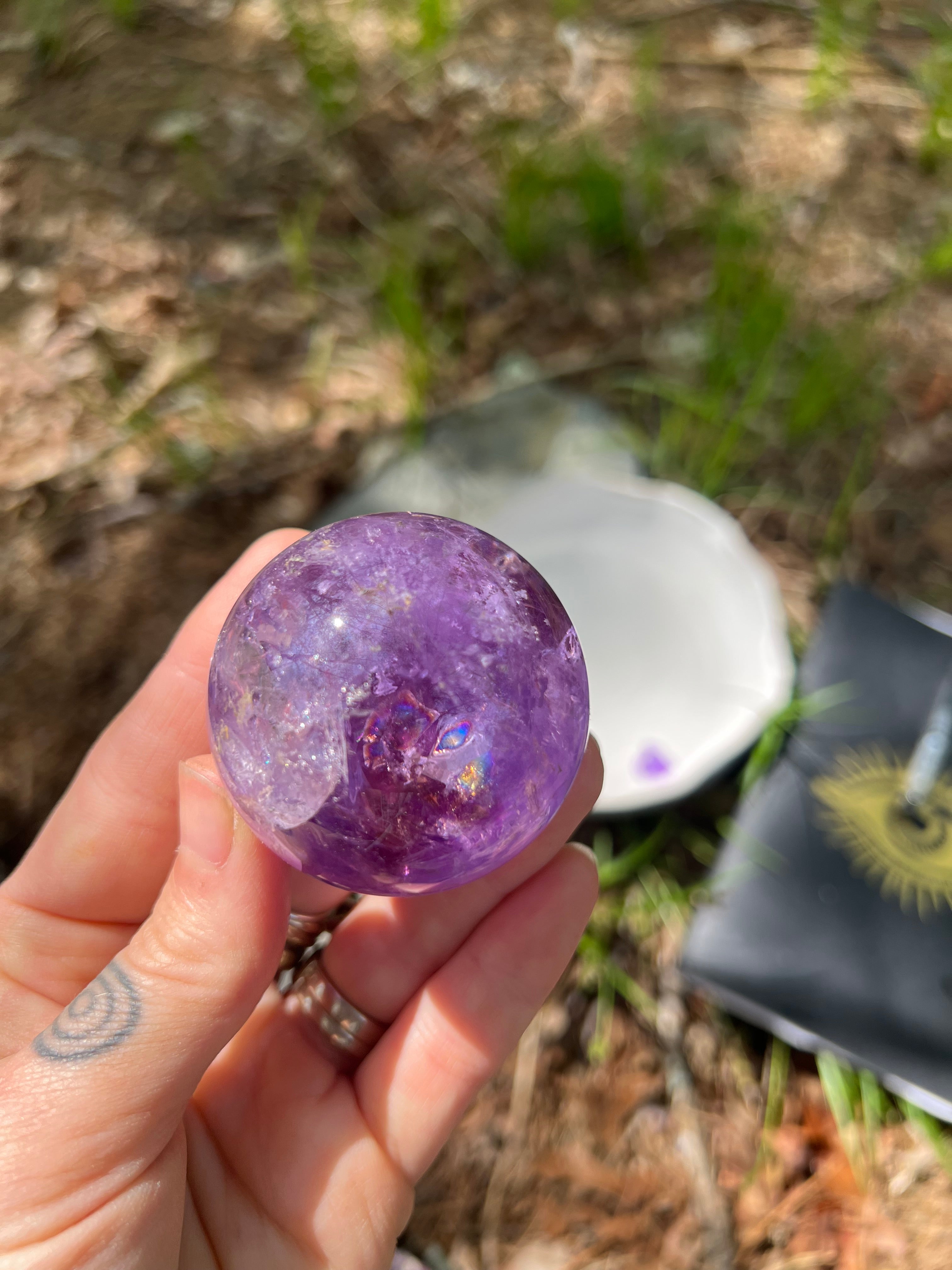 ‘Hold Me’ lilac, violet, amethyst essence Sea Ox