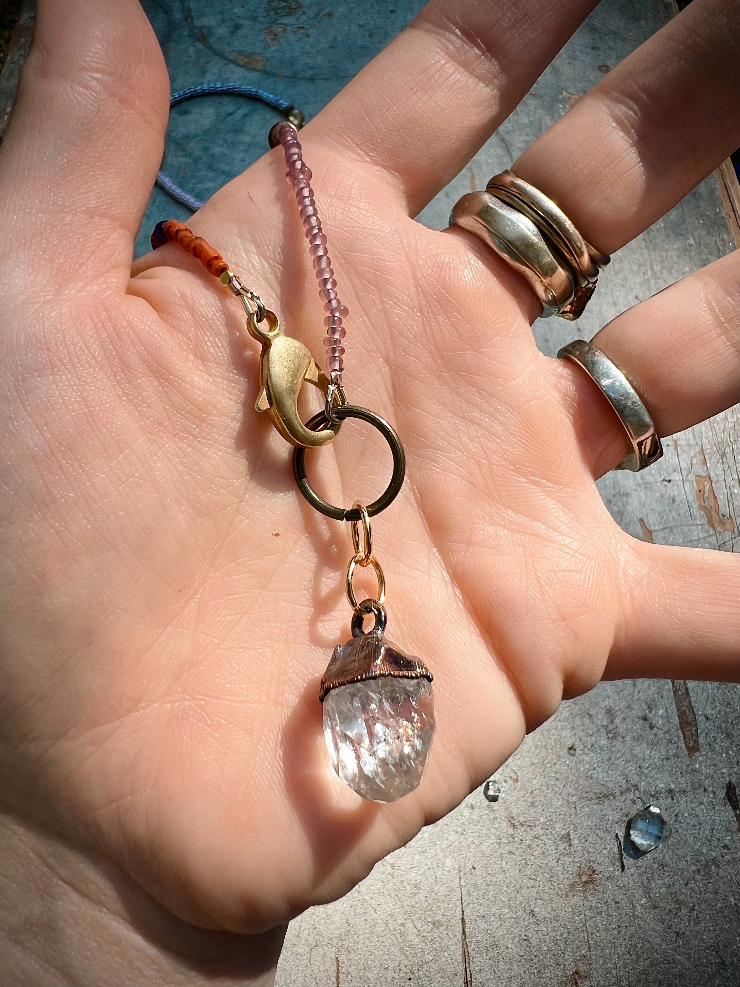 Herkimer Diamond boho medley