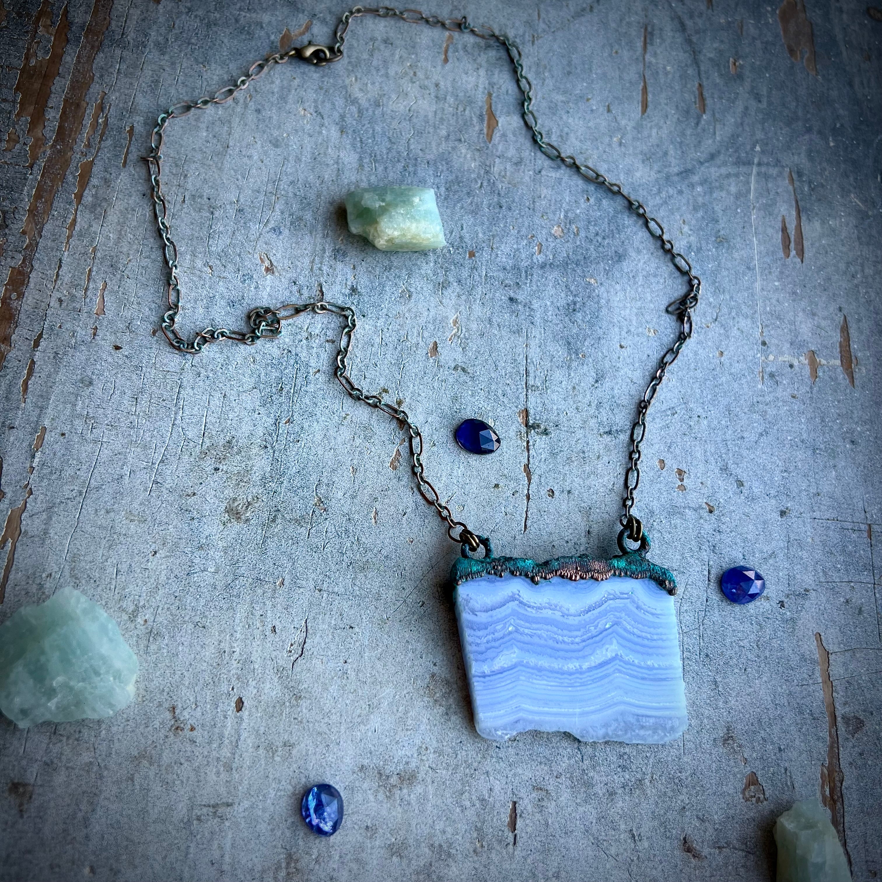 Bewitching Blue Lace Agate V