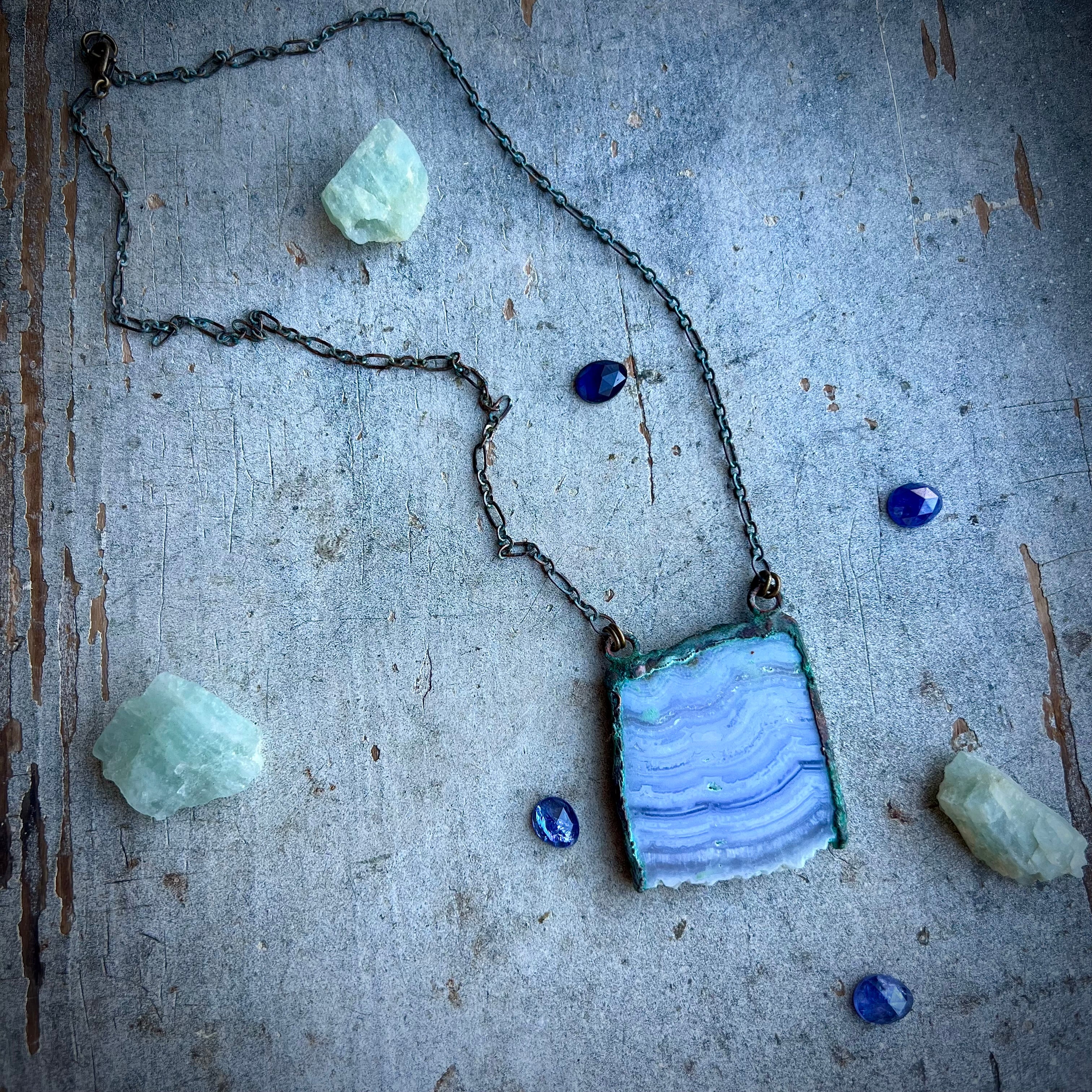 Bewitching Blue Lace Agate I