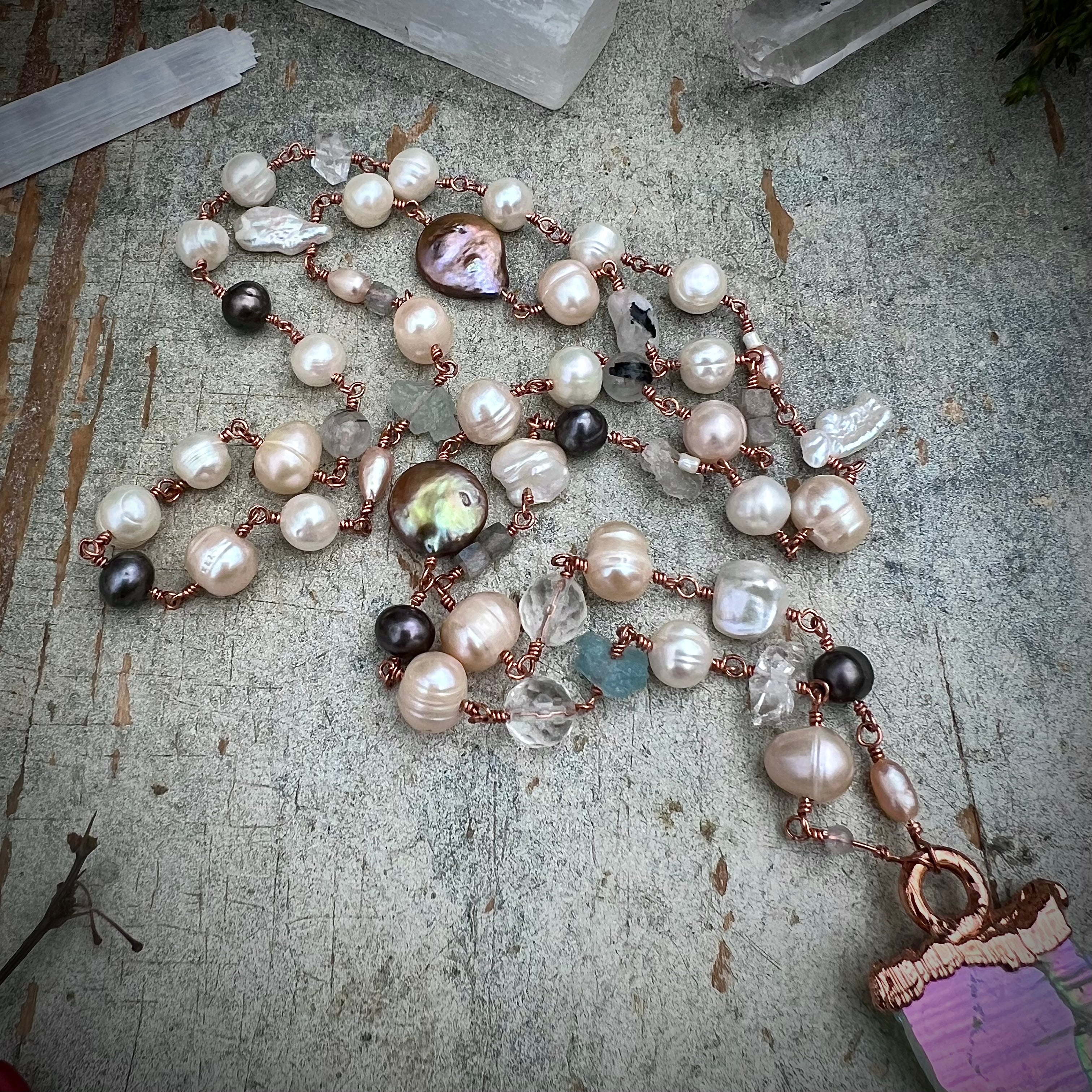Angel Aura Alchemy + Pearls