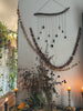 Smoky Quartz + River Stone Crystal Wall Hanging Sea Ox
