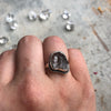 Tibetan Quartz Ring, size 7